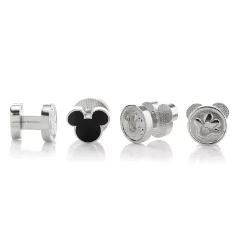 Mickey Mouse Silhouette Stud Set