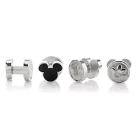 Mickey Mouse Silhouette Stud Set