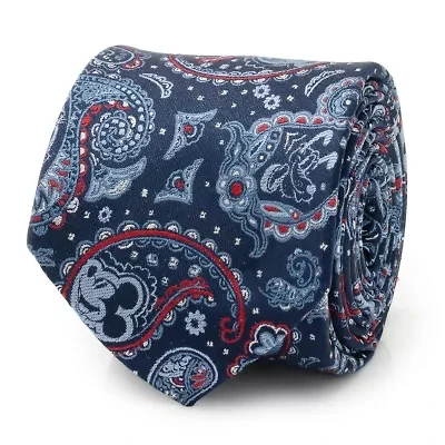 Mickey and Friends Paisley Blue Multi Tie
