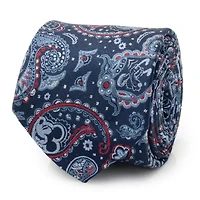 Mickey and Friends Paisley Blue Multi Tie