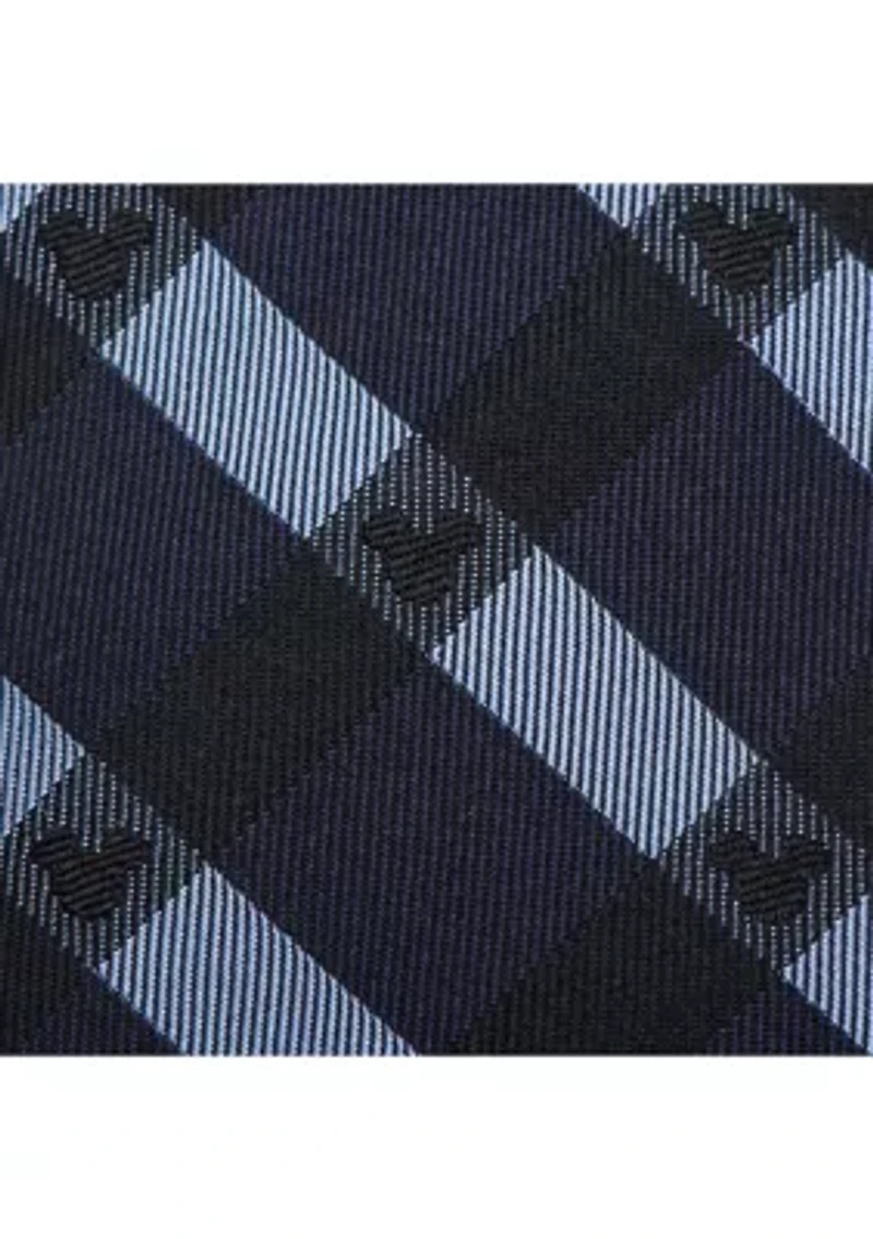 Mickey Mouse Blue Plaid  Tie