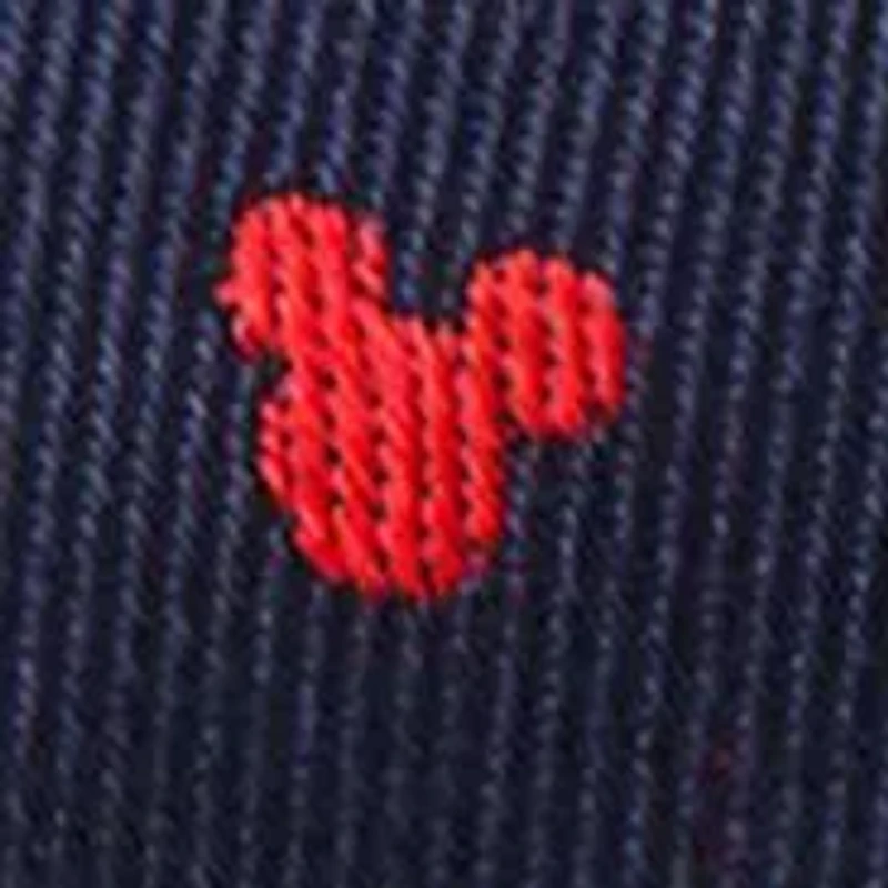 Mickey Mouse Navy Pinstripe Tie