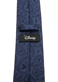 Mickey Mouse Navy Paisley Tie