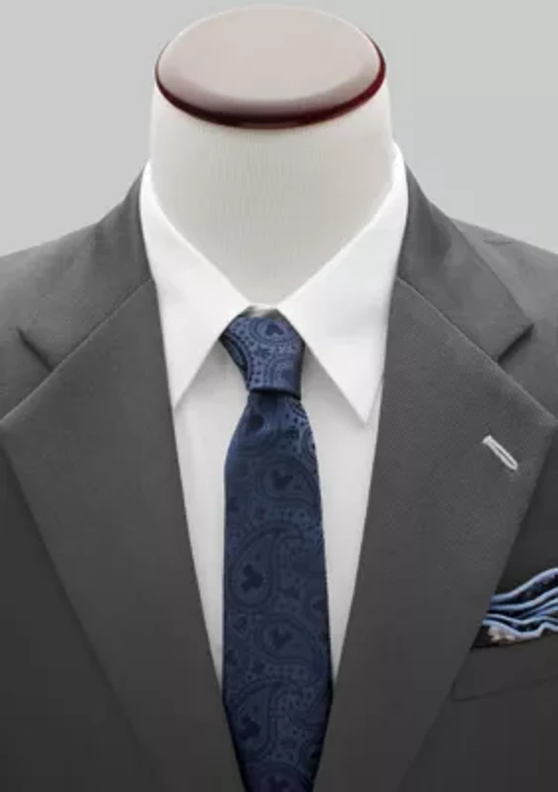Mickey Mouse Navy Paisley Tie