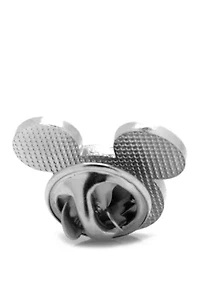 Disney© Black Mickey Mouse Silhouette Lapel Pin