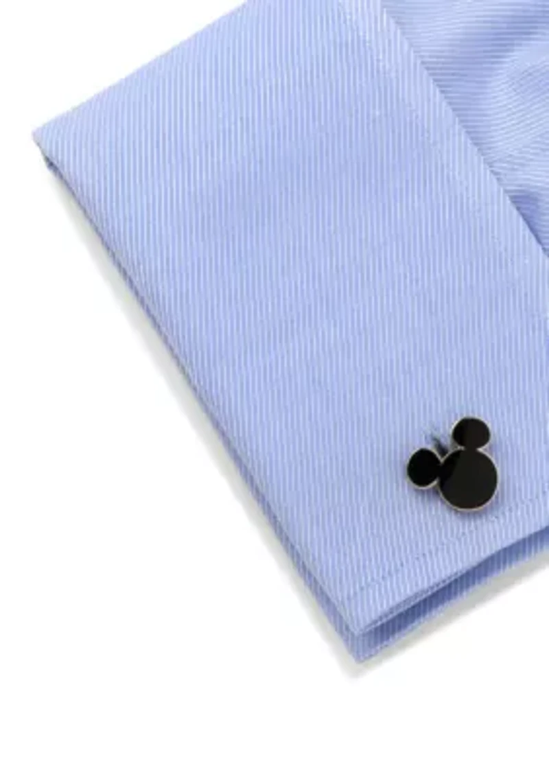 Mickey Mouse Silhouette Cufflinks