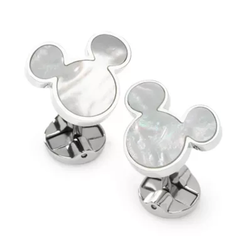 Mickey Mouse Mother of Pearl Cufflinks