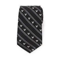 Mickey Mouse Stripe Black Tie