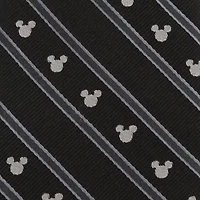 Mickey Mouse Stripe Black Tie