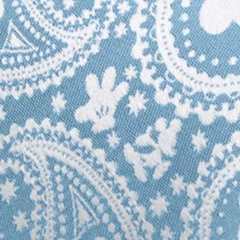 Men's Mickey Mouse Teal Paisley Tie