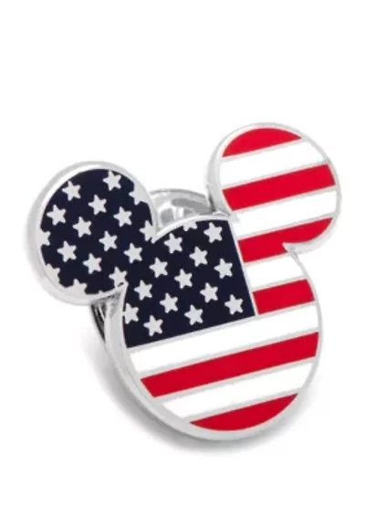 Stars and Stripes Mickey Mouse Lapel Pin