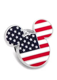 Stars and Stripes Mickey Mouse Lapel Pin