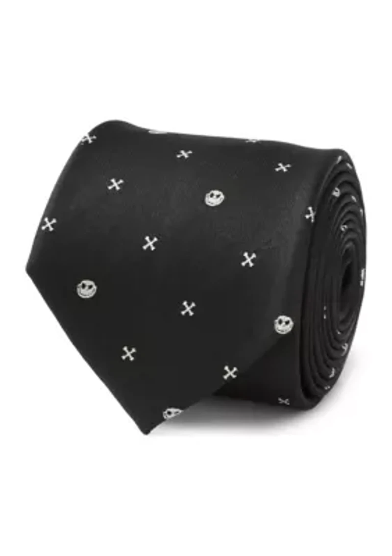 Nightmare Before Christmas Jack Skellington Black Tie