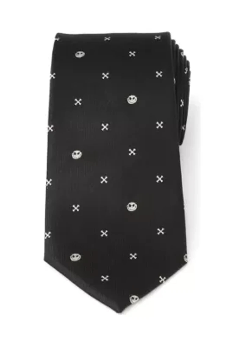 Nightmare Before Christmas Jack Skellington Black Tie