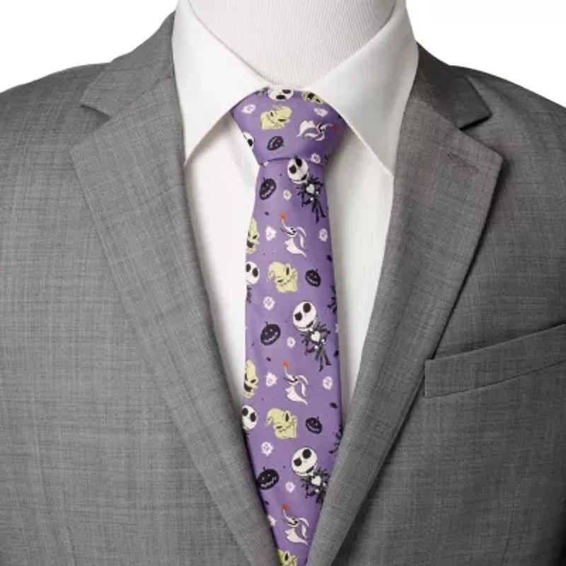 Nightmare Before Christmas Purple Tie