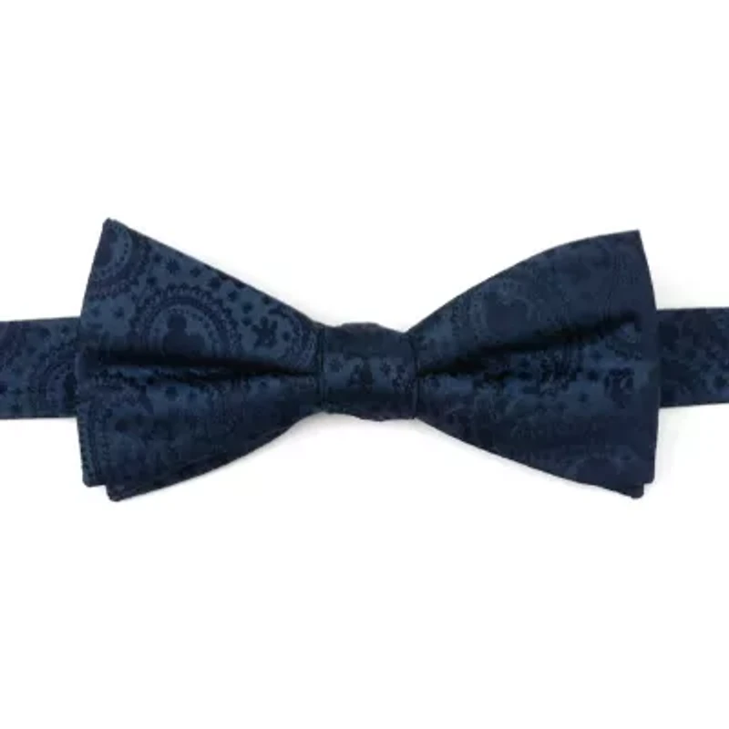 Mickey Mouse Navy Paisley Bow Tie