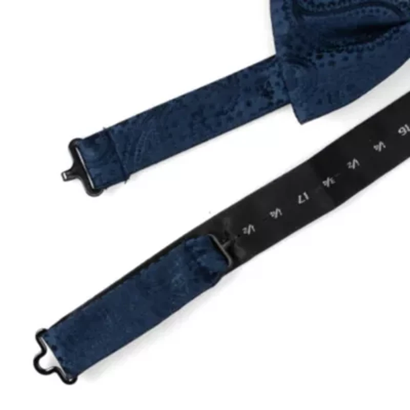 Mickey Mouse Navy Paisley Bow Tie