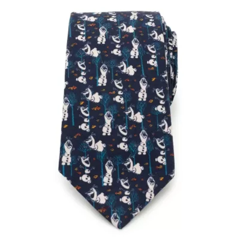Olaf Navy Pattern Tie