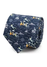 Peter Pan Flying Blue Tie