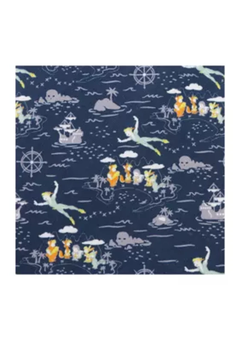 Peter Pan Flying Blue Tie