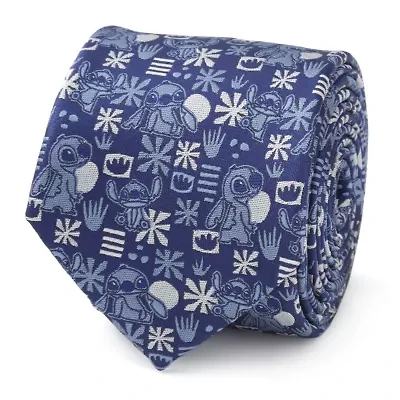 Stitch Blue Tropical Tie