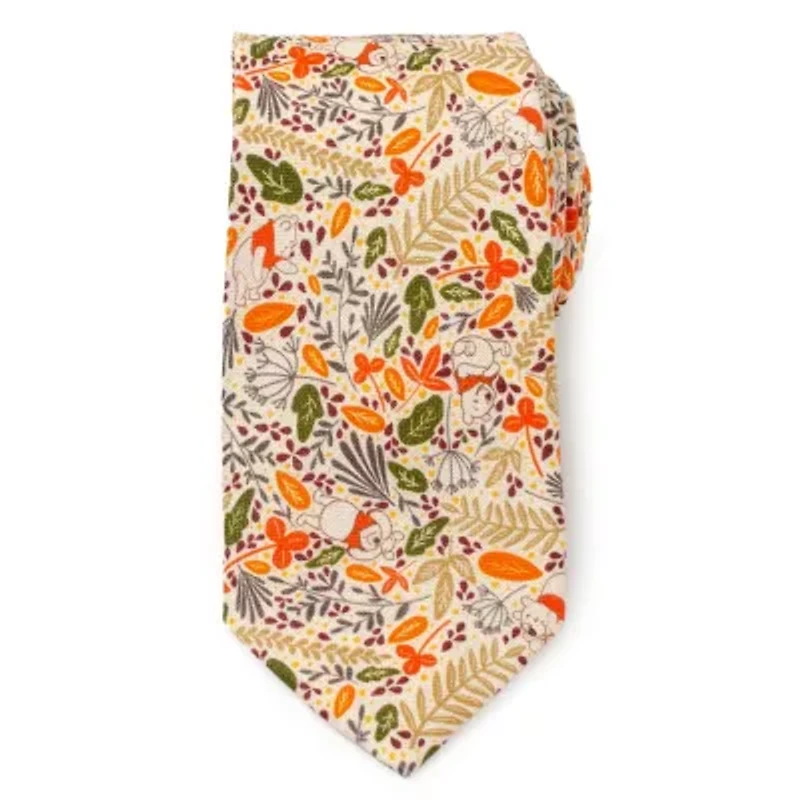 Winnie The Pooh Tan Patterned Tie