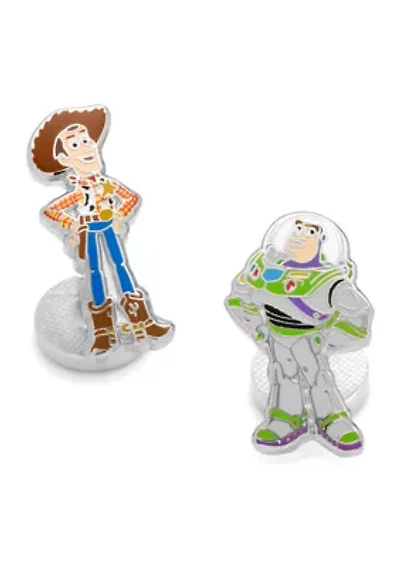 Woody and Buzz Lightyear Cufflinks