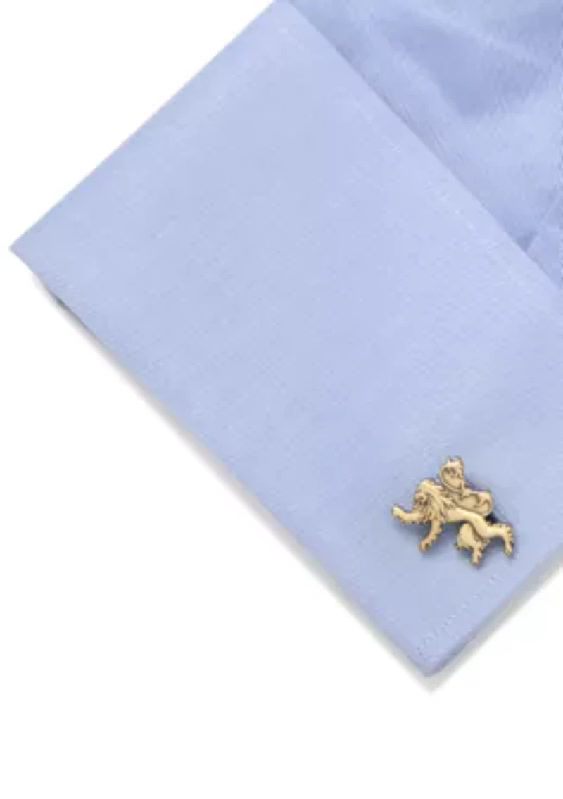 Game of Thrones Lannister Lion Sigil Cufflinks