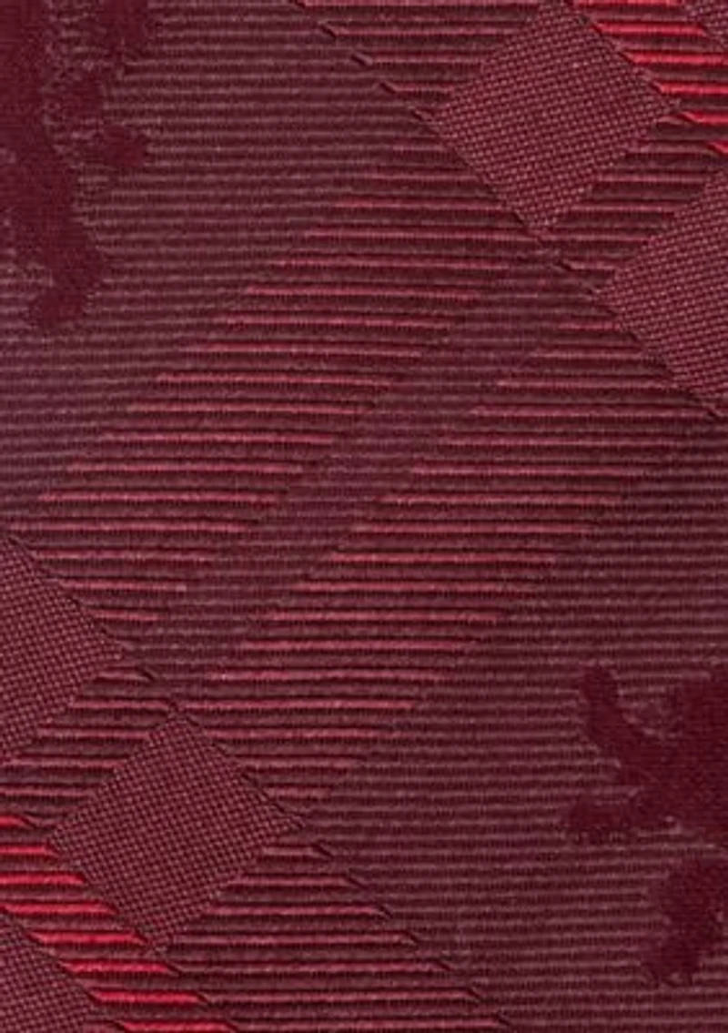 Men's Lannister Lion Red Plaid Silk Tie