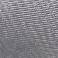 Men's Stark Direwolf Gray Plaid Silk Tie