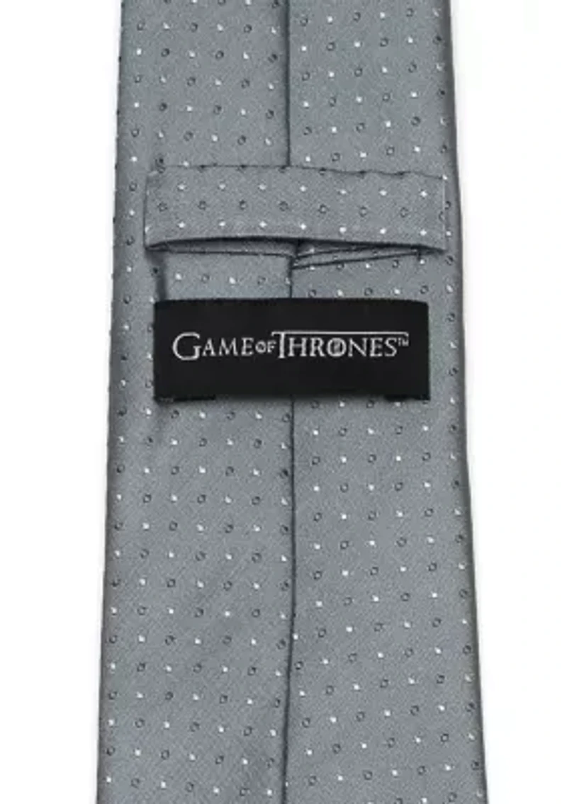 Stark Direwolf Sigil Tie