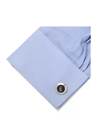 Stark Filigree Stainless Steel Cufflinks