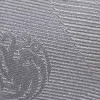 Men's Targaryen Dragon Gray Plaid Silk Tie