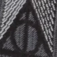 Deathly Hallows Gray Silk Tie