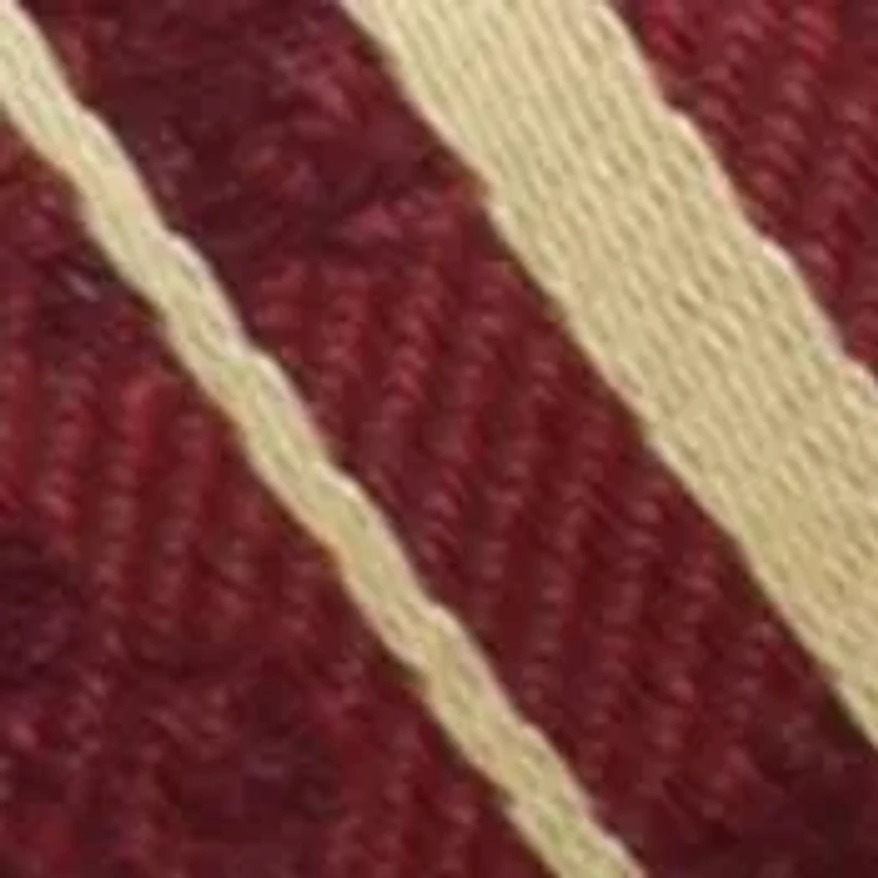 Gryffindor Maroon Stripe Silk Tie