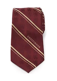 Gryffindor Maroon Stripe Silk Tie