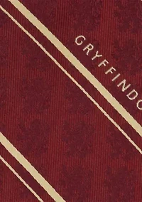 Gryffindor Maroon Stripe Silk Tie