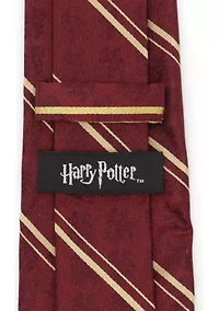 Gryffindor Maroon Stripe Silk Tie