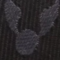 Golden Snitch Black Silk Tie