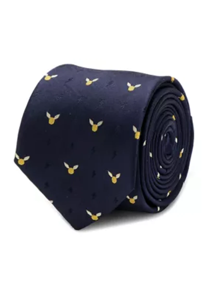 Golden Snitch Dot Tie