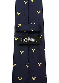 Golden Snitch Dot Tie