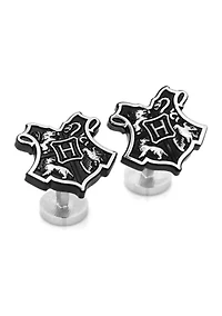3D Hogwarts Crest Cufflinks