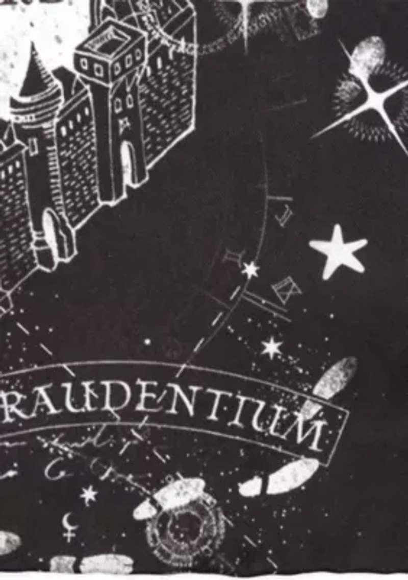 Marauder's Map Pocket Square
