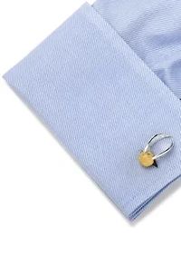 3D Golden Snitch Cufflinks