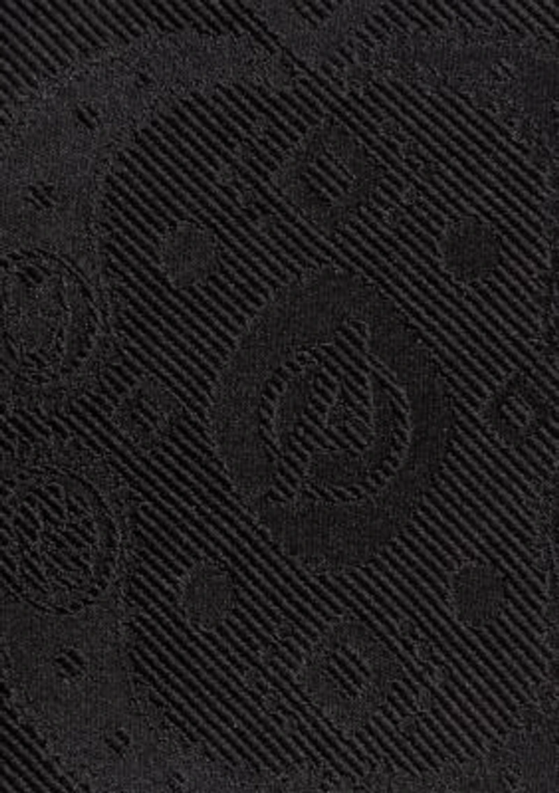 Avengers Paisley Icons Print Black Tie