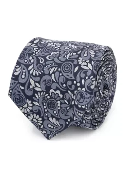 Avengers Paisley Icons Navy Tie