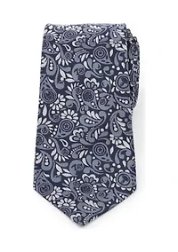 Avengers Paisley Icons Navy Tie