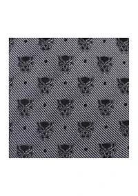Black Panther Gray Dot Tie