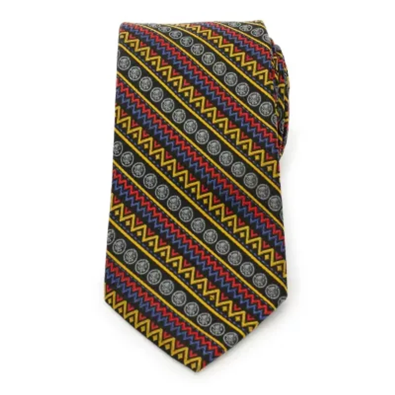 Black Panther Tribal Stripe Tie
