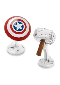 Endgame Captain America "I Knew It" 3D Cufflinks